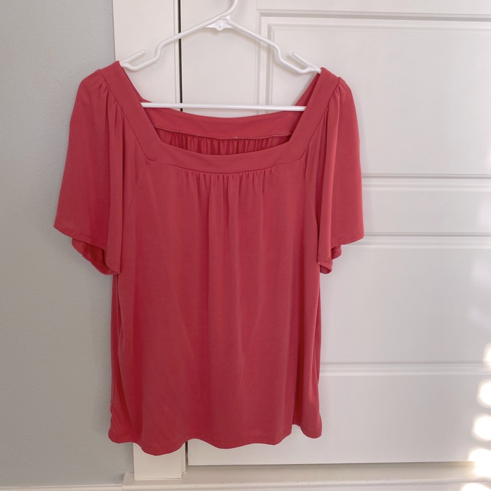 Pink blouse